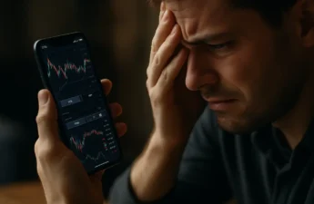 Person reviewing wallet screens that show Crypto UX Barriers during account setup