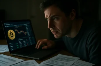 Analyst reviewing digital asset scams reports on a secure workstation
