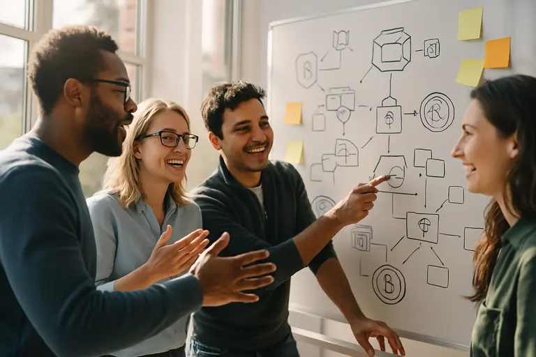 Engineers reviewing access controls, bridge dependencies, and change records
