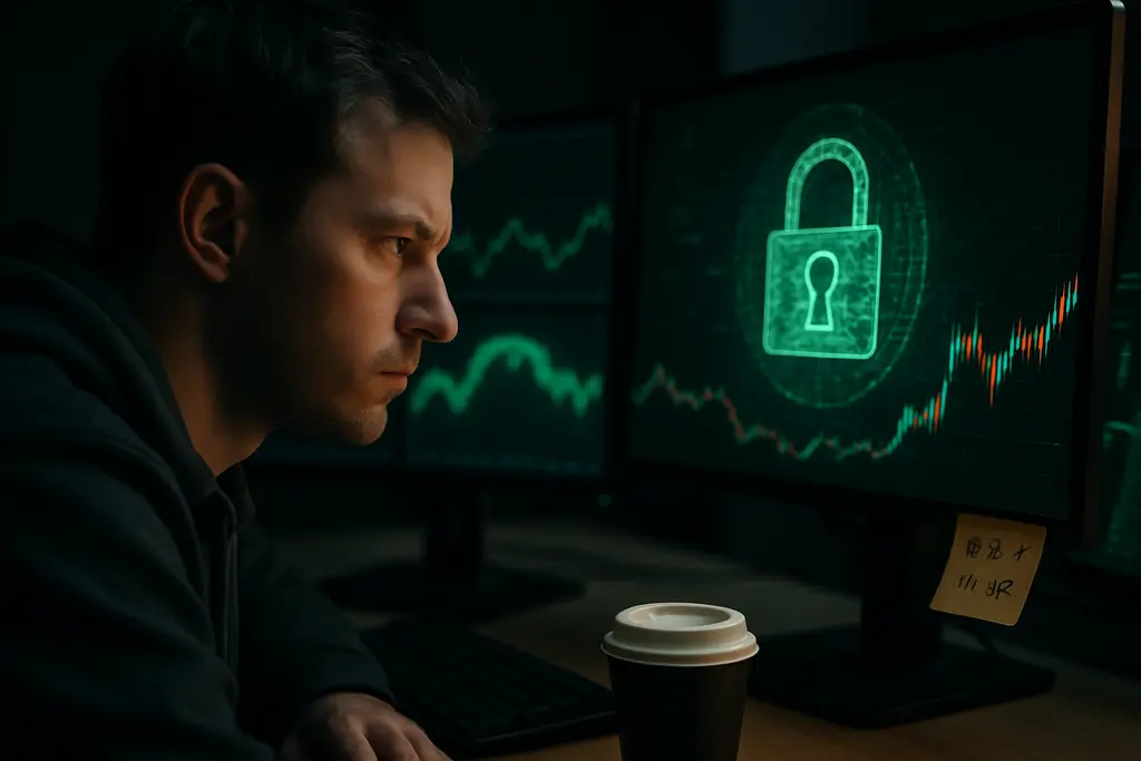 Analyst reviewing Web3 Security Trends with charts of exploit losses and protocol risk