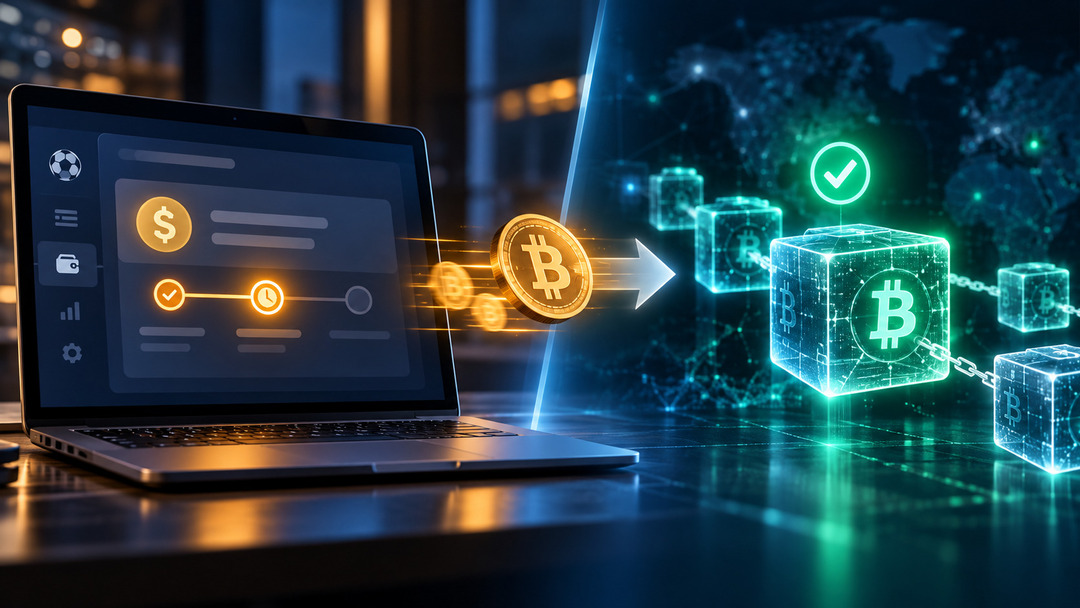 Crypto Withdrawal to Blockchain Confirmations