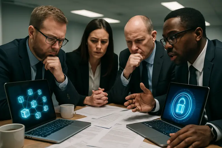 Analysts comparing token balances and governance records
