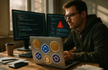 Core Lightning Vulnerabilities review on a workstation with node monitoring charts