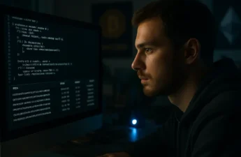 Cross-Chain Risks review shown on monitors in a security operations room