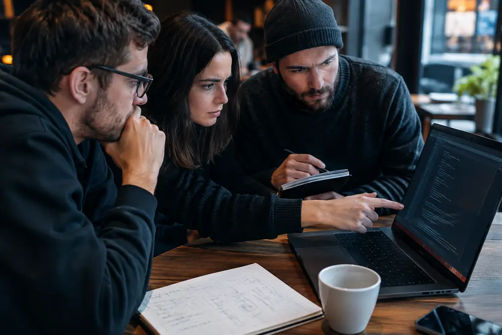 Mezo contract vulnerability review with engineers studying calldata and transaction flows