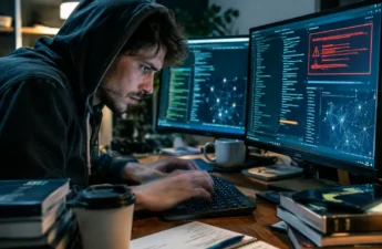 Radix Protocol Exploit review with vault security diagrams on analyst screens