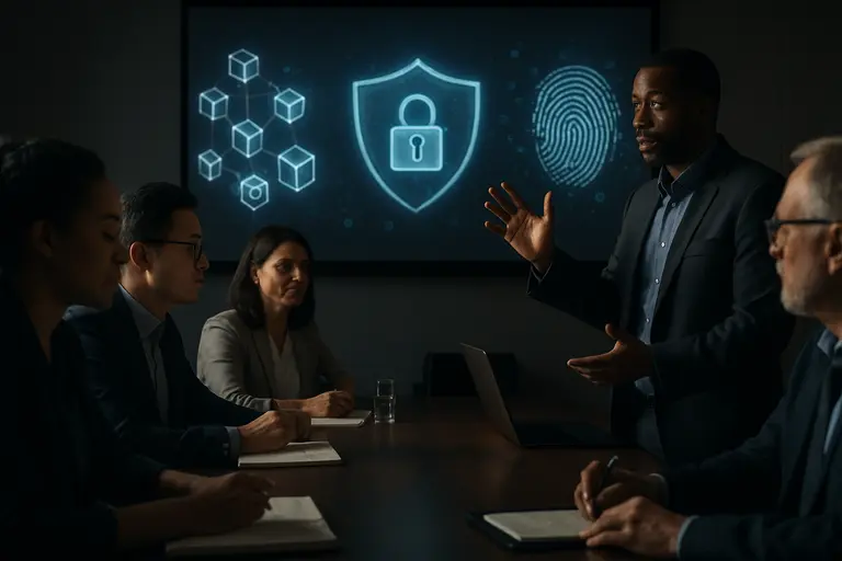 Security team comparing node storage, gas limits, and cryptography notes