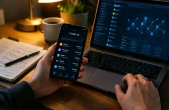 Analyst reviewing self-hosted wallets controls on a secure workstation